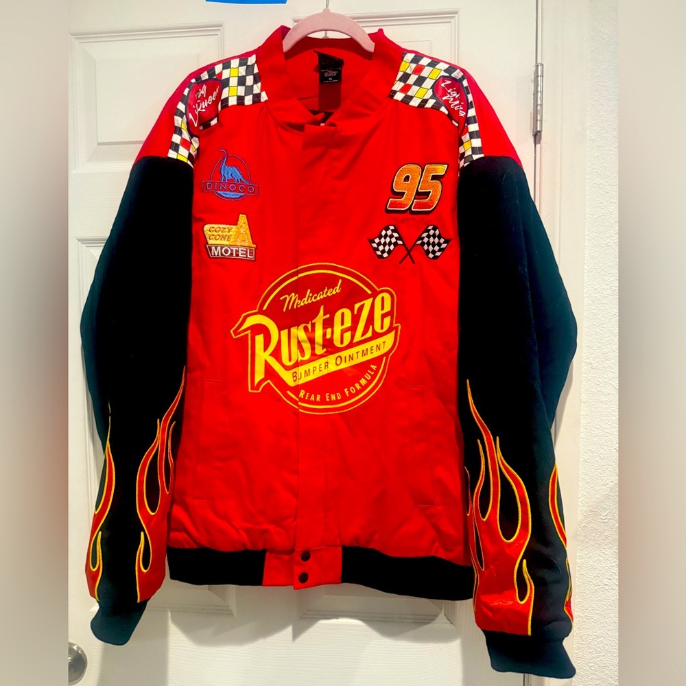 Disney Pixar Cars Lightning McQueen Racing Jacket - BoxLunch Exclusive XL